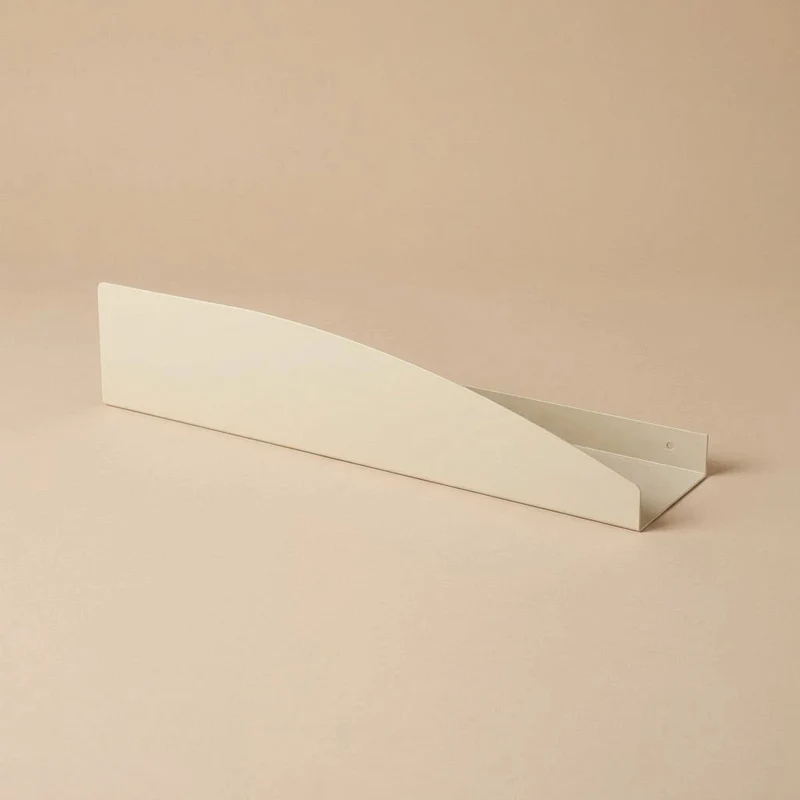 Estantería de pared metálica Torino grande – repisa flotante 60 cm