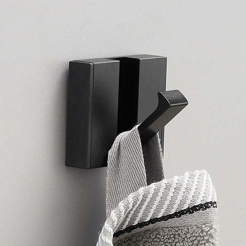 Perchero de pared moderno Palermo - Perchero metal negro