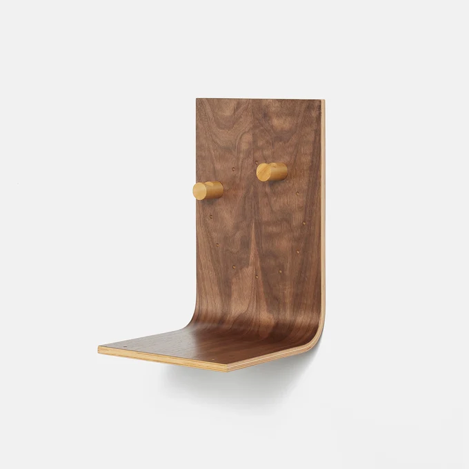Estantería de pared de madera Brera – repisa flotante