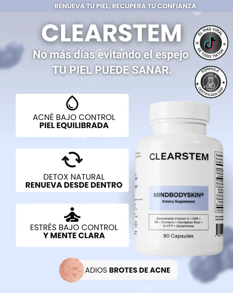 Suplemento Natural para el Acné Hormonal