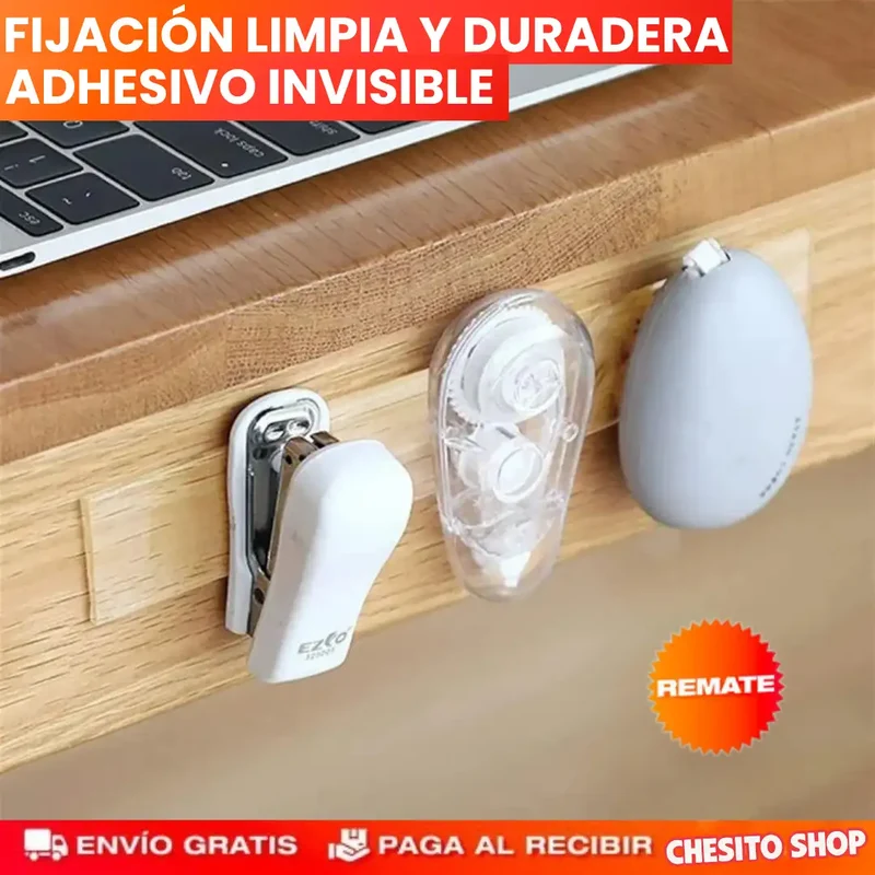 Cinta Doble Faz Lavable Y Reutilizable
