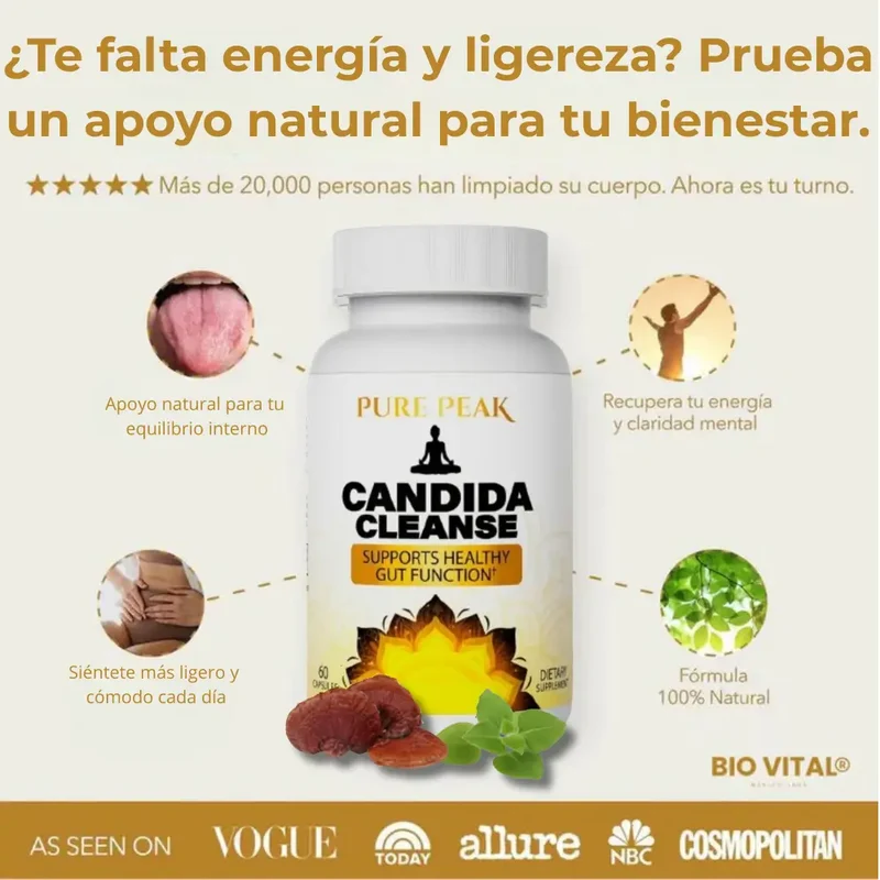 CANDIDA CLEANSE™ – BIENESTAR DIGESTIVO Y ENERGÍA NATURAL
