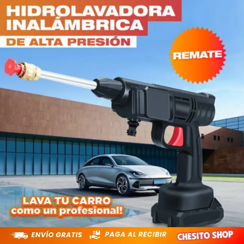 HIDROLAVADORA INALÁMBRICA DE ALTA PRESIÓN