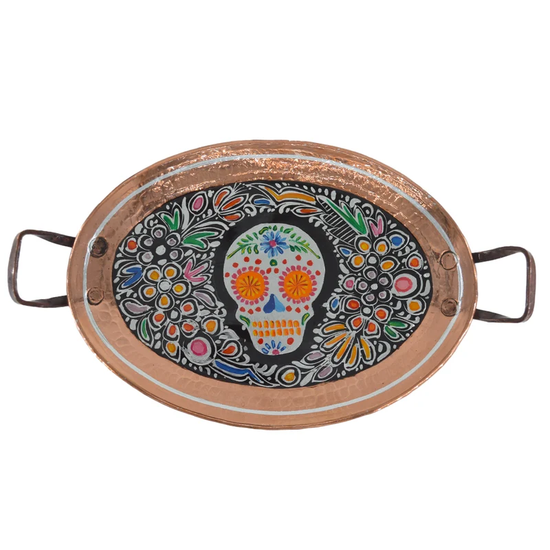Charola 'Calaca' | Cobre