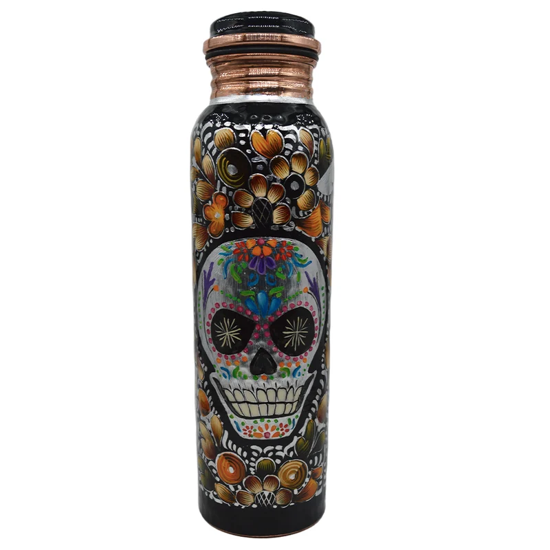 Botella 'Huesuda' | Cobre