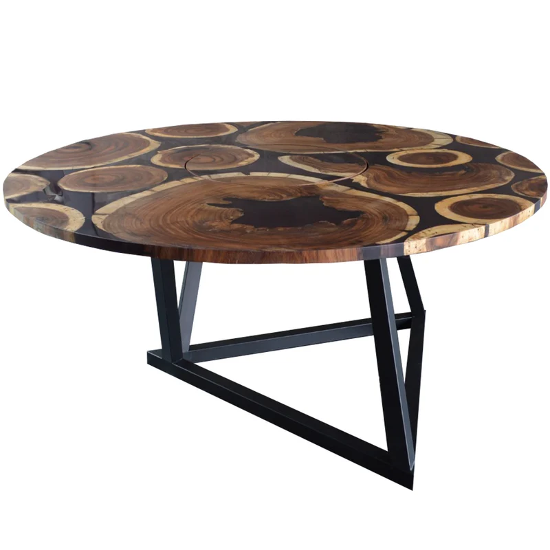 Comedor 'Orense' | Madera Parota y Resina Epóxica