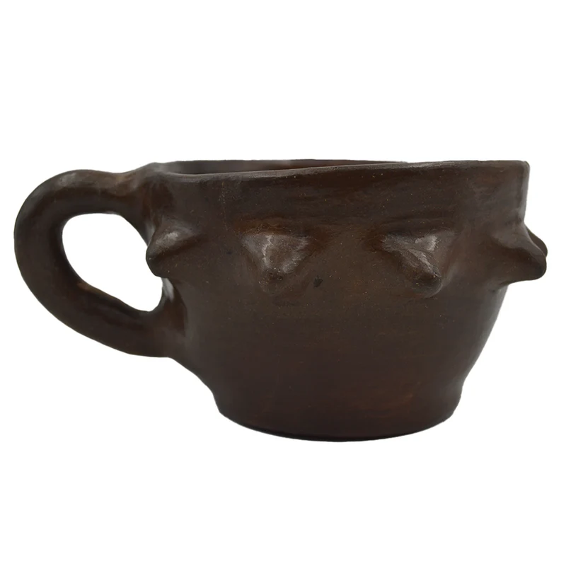 Taza Puntas 'Tzitzi' | Barro Bruñido