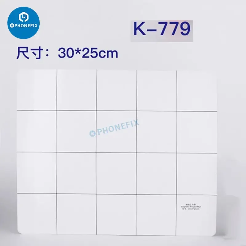 Alfombrilla magnética universal KGX para almacenamiento de tornillos y piezas pequeñas