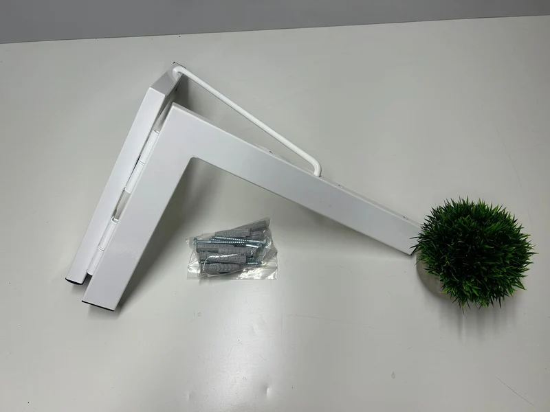 Tendedero plegable de pared 3 cuerdas blanco básico