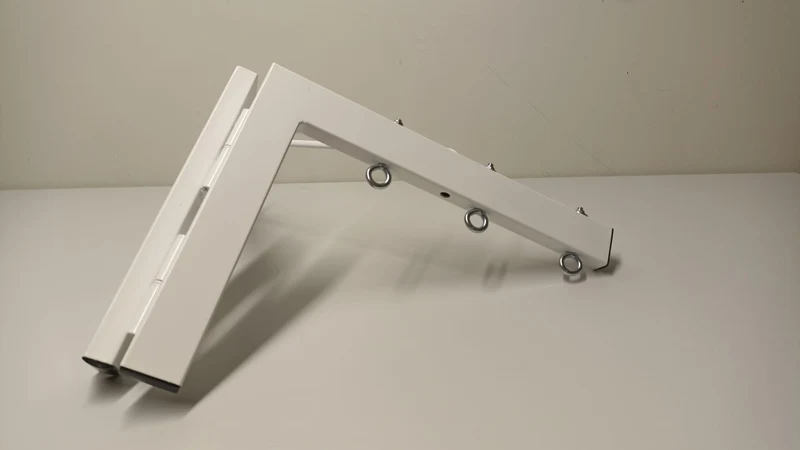 Tendedero plegable de pared 3 cuerdas blanco