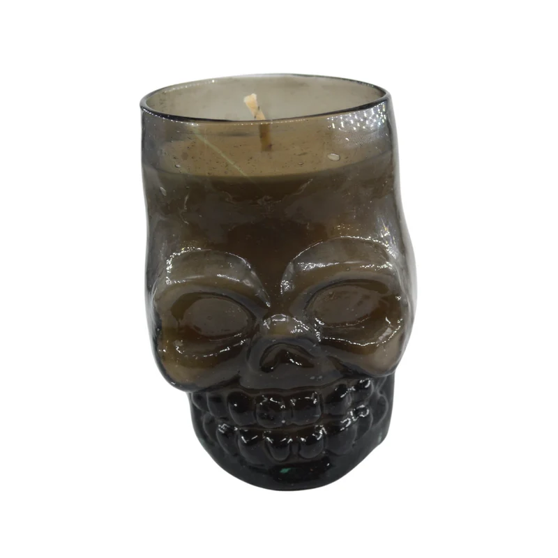 Vela Aromática 'Calavera' | Vidrio Soplado