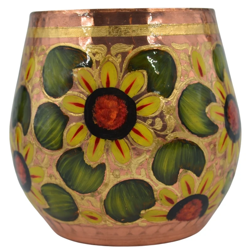 Vaso Gota 'Girasol' | Cobre