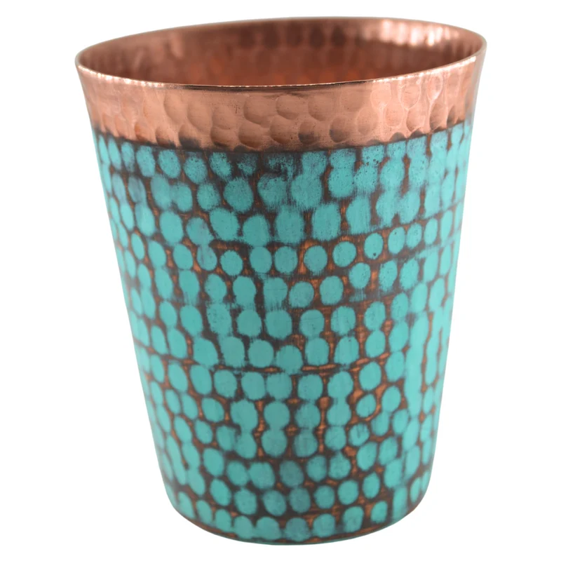 Vaso Recto 'Aqua' | Cobre