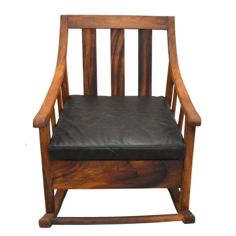 Silla Mecedora 'Mumbai' | Madera Parota