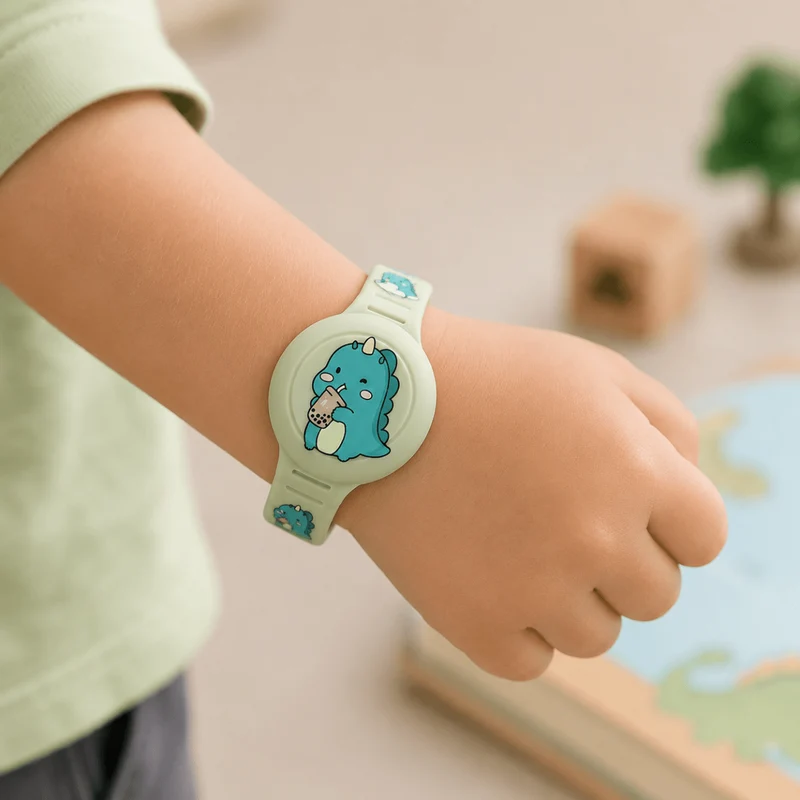 Bracelet GPS Coloré pour Enfants – Confortable et Ajustable pour l'École et les Loisirs