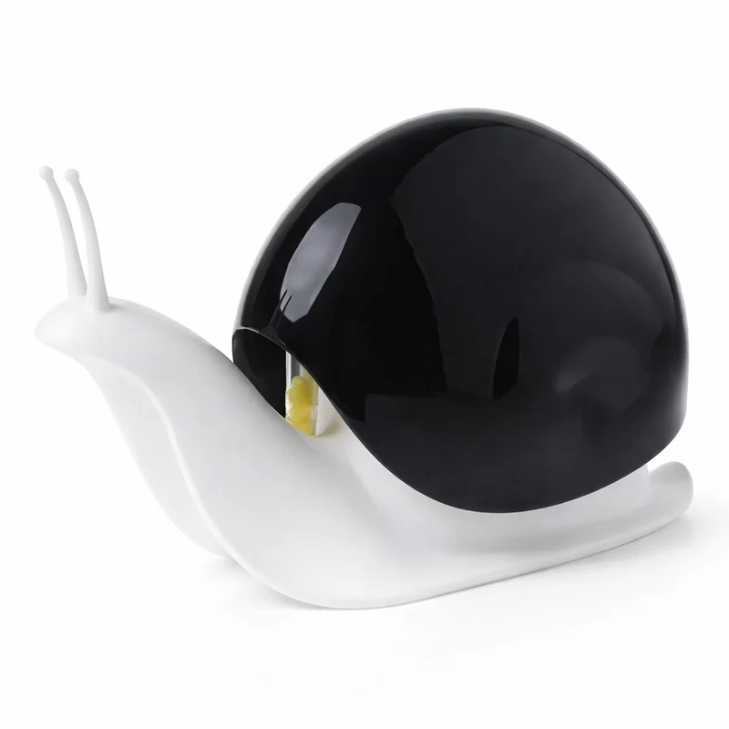 Distributeur de Savon Portable – Forme d'Escargot, Plastique Compact pour Voyage et Usage Quotidien
