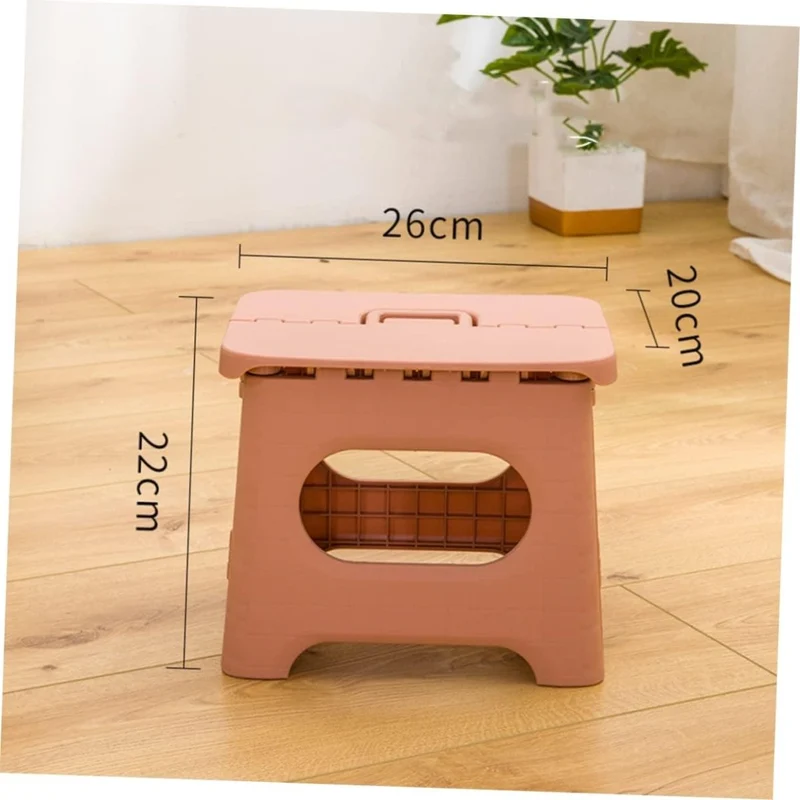 Escabeau Pliable – Plastique Léger, Sûr et Pratique pour la Cuisine ou la Salle de Bain