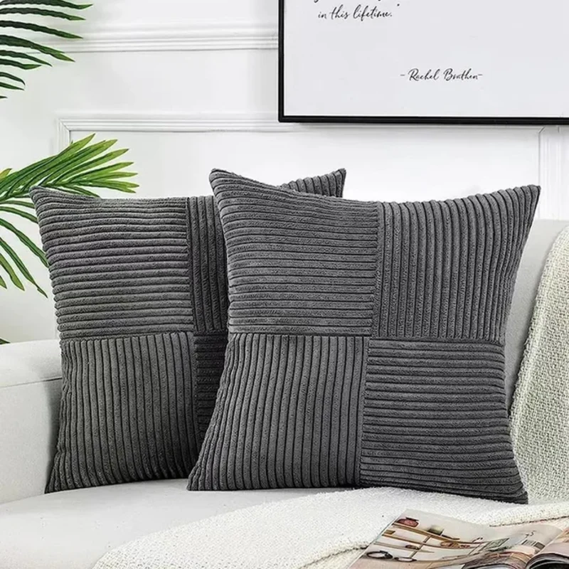 Coussin en Peluche – Élégante Décoration pour Canapé ou Chambre
