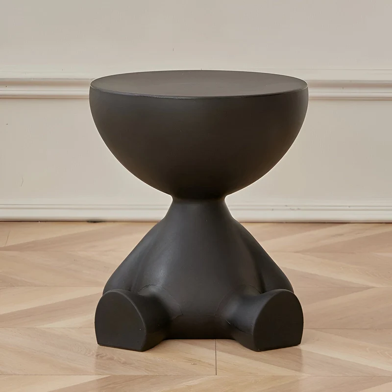 Table Basse Ronde – Plastique, Design Intemporel pour Salon ou Espace d'Appoint