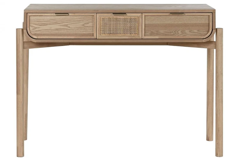 CONSOLA ABETO RATAN 108X40X77