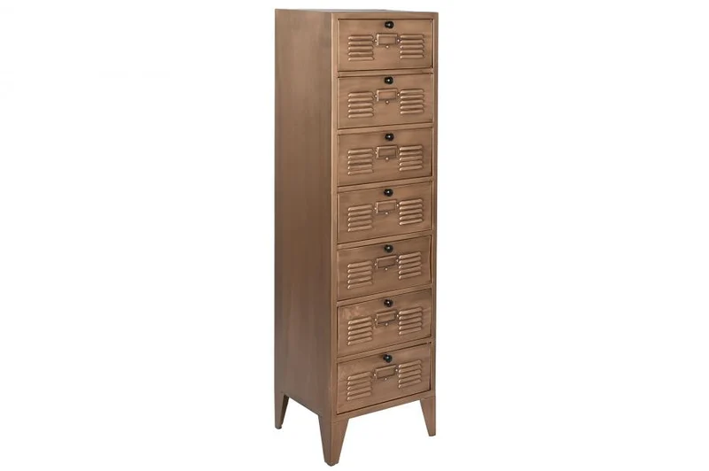 CAJONERA METAL 40X34X139 TAQUILLA DORADO