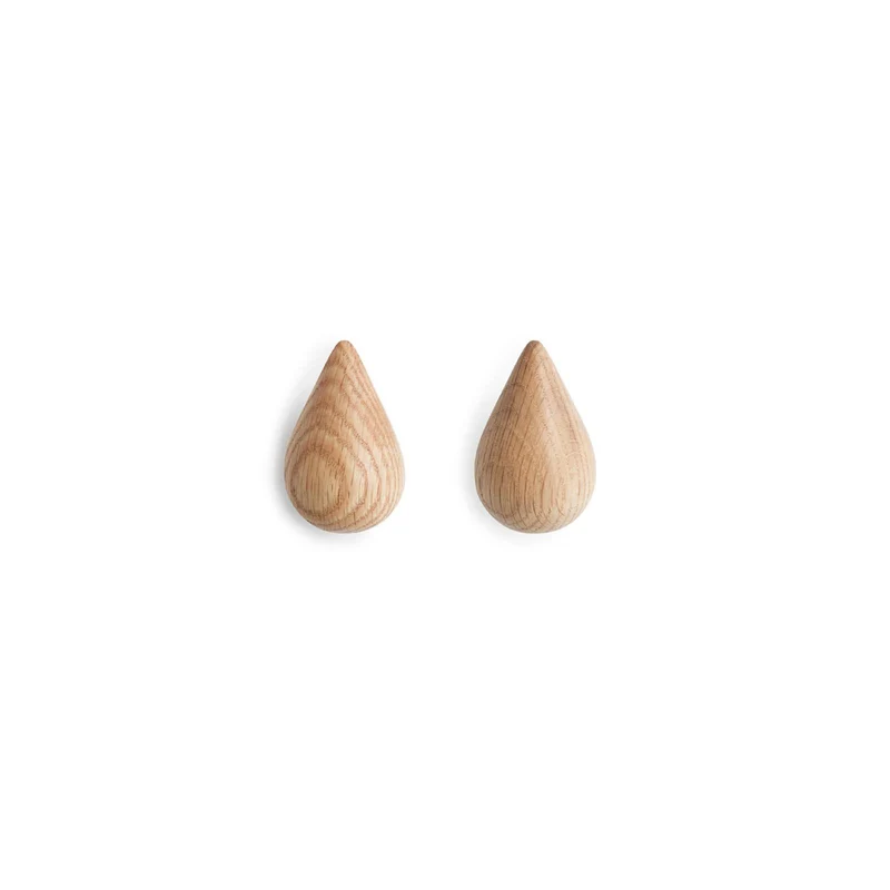 Dropit Hooks Small Oak (Set de 2)