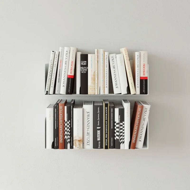 Juego de 2 - Estante para libros Alysa 45 cm