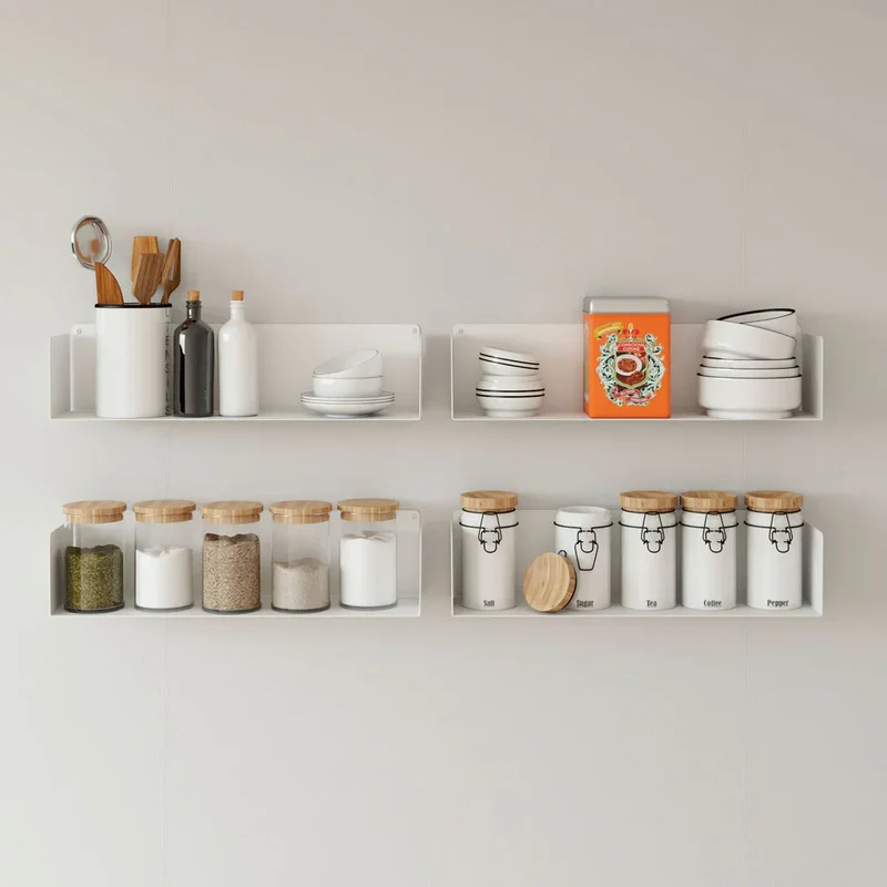 Juego de 4 - Estante para la cocina Alysa 60cm