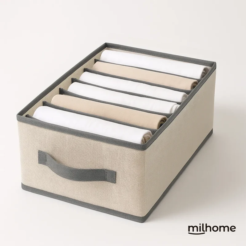 Organizador Clot para Ropa con 8 Divisiones Milhome