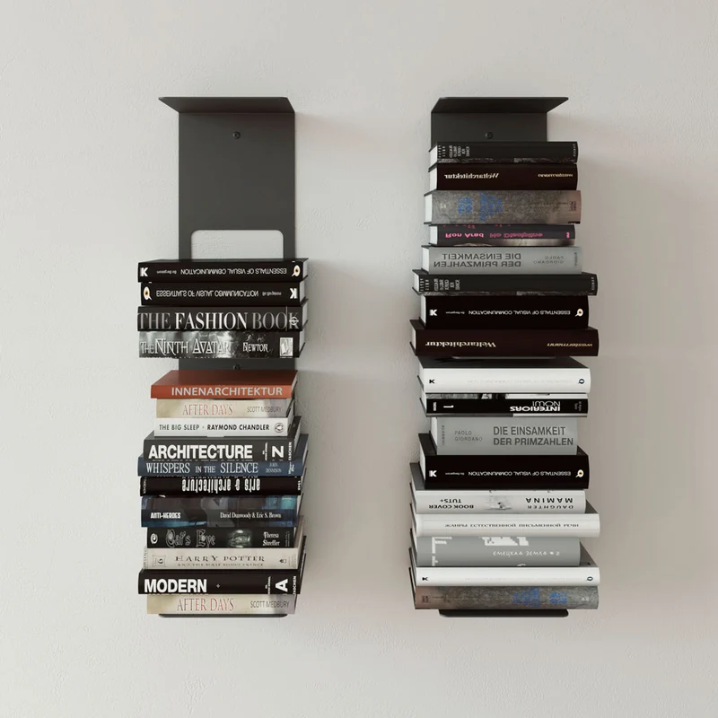 Juego de 2 Estantes para libros Vertical Alysa