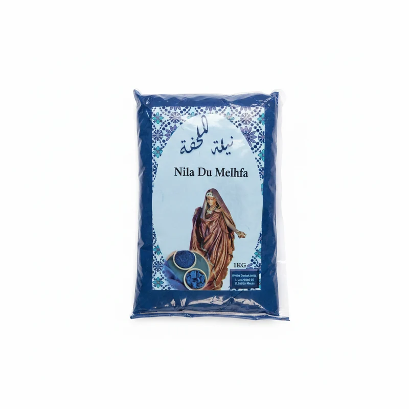 Nila Azul Marroquí en Polvo 1kg – Ritual Tradicional Hammam | Cosmética Natural