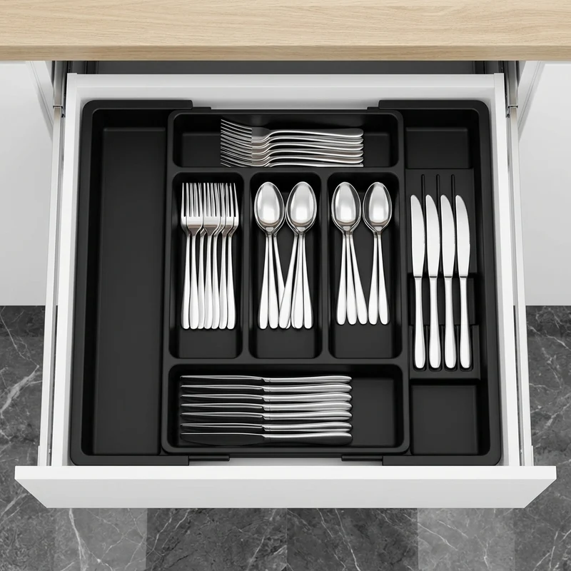 Organizador de Cajones de Cocina Expandible sin BPA