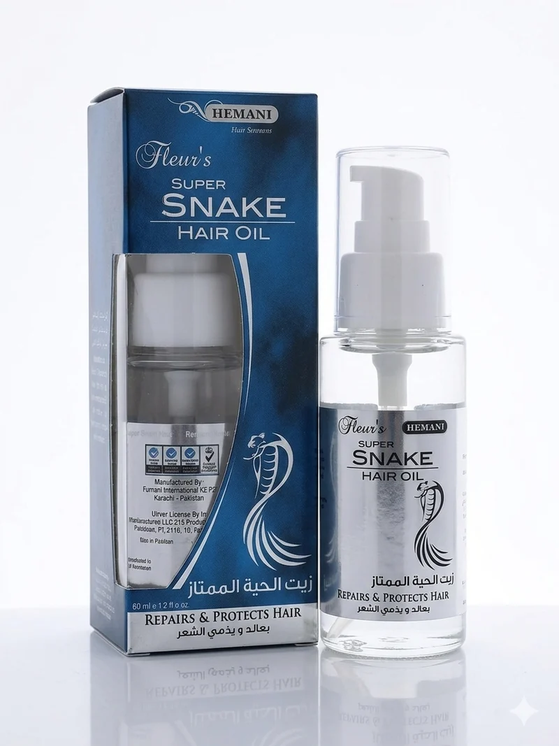 Aceite Capilar de Serpiente Hemani 60 ml - Super Snake Hair Oil