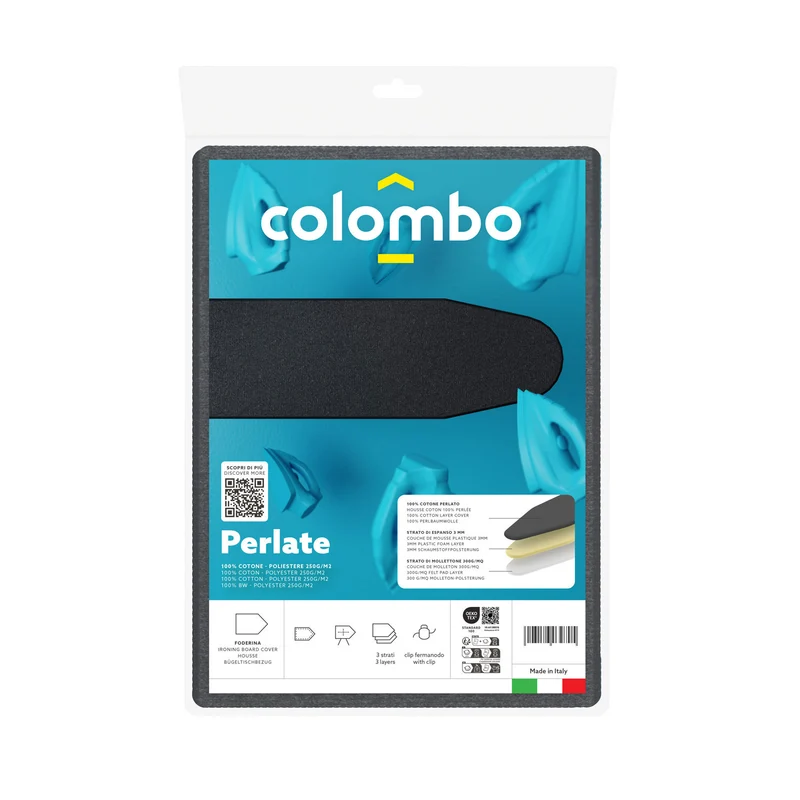 Colombo Perlate L - Fundas tablas de planchar, 130x50 cm
