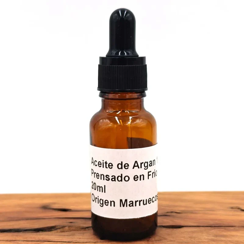 Aceite de Argán Puro 100% | Prensado en Frío | Origen Marruecos | 20ml | Elixir de Belleza y Cuidado Natural