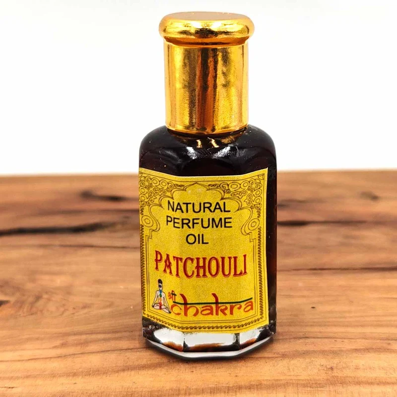 Perfume Natural de Pachulí – Aroma Intenso y Duradero (10 ml) 🌿✨
