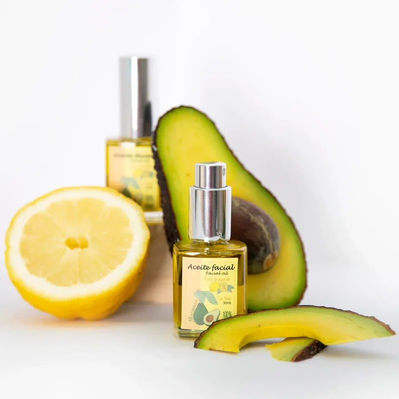Aceite Facial de Aguacate y Limón – Hidratación y Equilibrio para tu Piel (30ml)