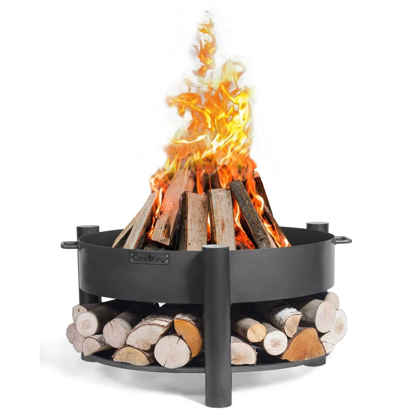 Cook King - Brasero de jardín «MONTANA» - Dia. 60 cm, 70 cm, 80 cm