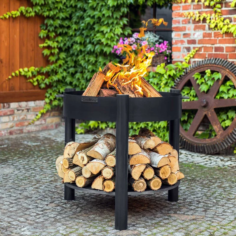 Cook King - Brasero de jardín «MONTANA» 60 cm, 70 cm, 80 cm