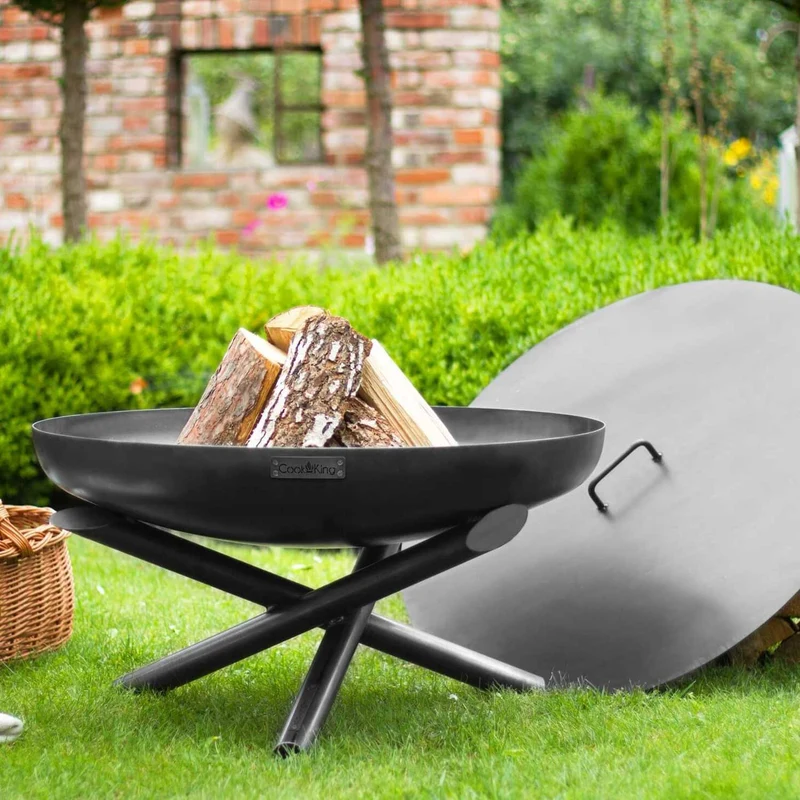 Cook King - Brasero, Brasero Exterior, Brasero Jardin, Brasero de jardín «INDIANA» Dia. 60 cm, 70 cm, 80 cm, 100 cm