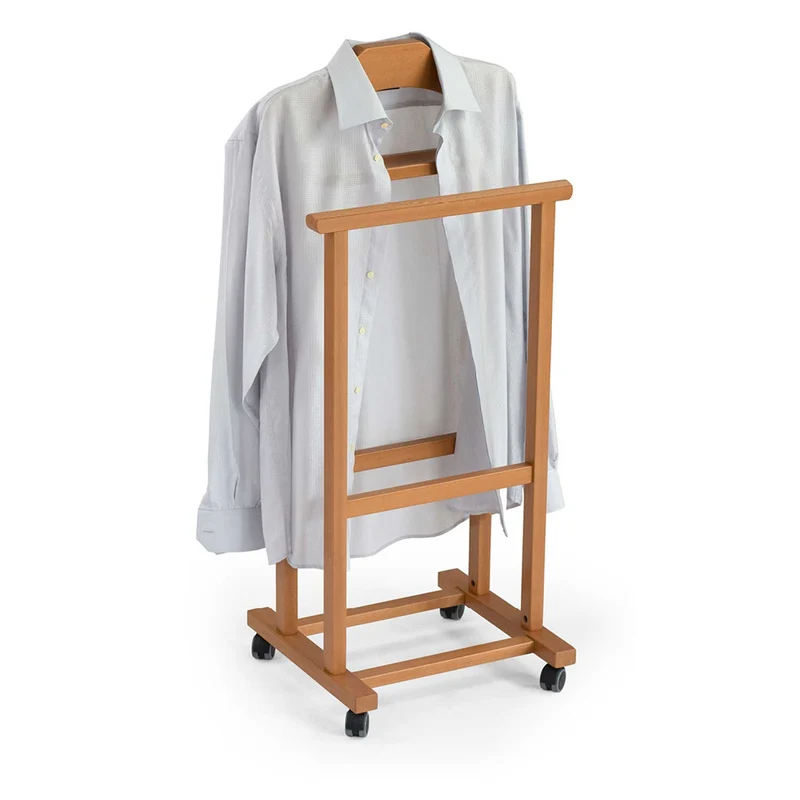 ARIT MIRANO - Galán de Noche para Dormitorio, Madera, Elegante, Color: Cerezo
