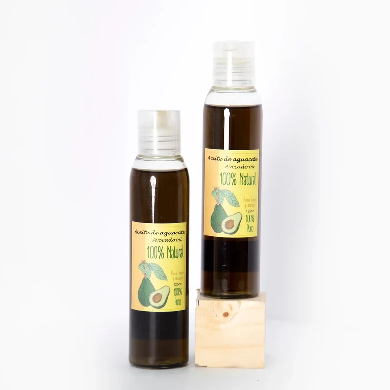Aceite de Aguacate Puro 100% Natural - Hidratante, Reparador y Antiestrías para Piel Seca (125 ml
