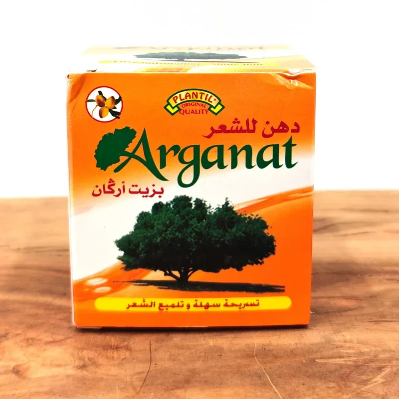 Pomada Capilar Arganat con Aceite de Argán - Marca Plantil (120 ml)