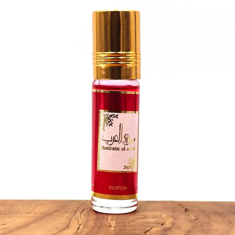Perfume Árabe Ameerat Al Arab Roll-On 6ml - Esencia Original de Lattafa ASDAAF - Fragancia Floral con Notas de Rosas y Jazmín