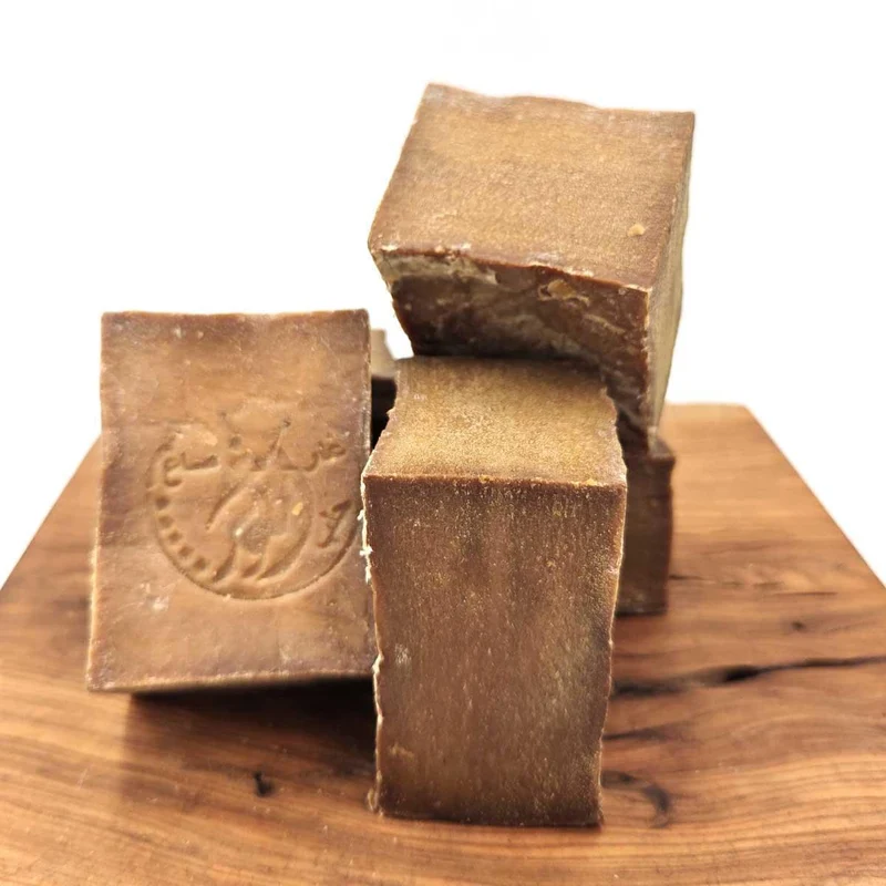 Jabón de Alepo Tradicional con Laurel y Aceite de Oliva Virgen Extra Aleppo - Pastillas 200gr