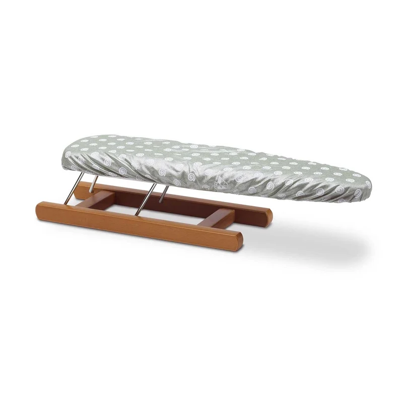 ARIT - Tabla de planchar, STIROMANICHE, Tabla de planchar, superficie de trabajo 51 x 12 cm, Cerezo