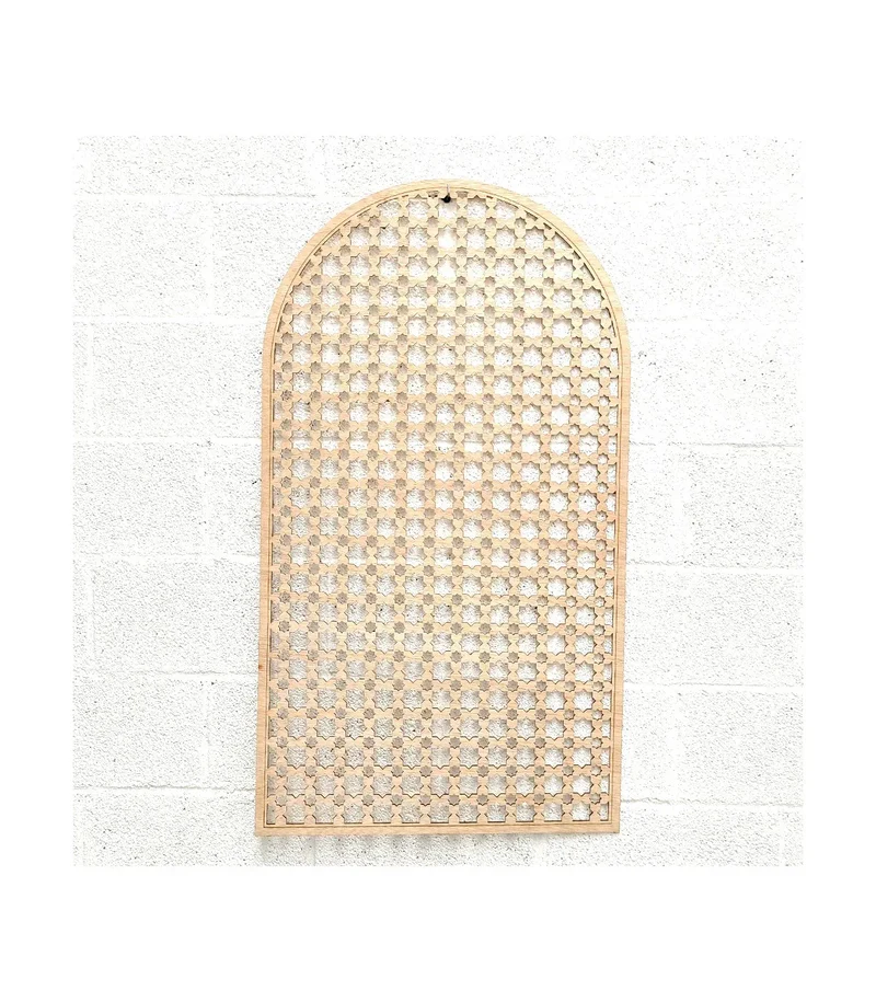 Ventana decorativa - celosía árabe - modelo najma nafila - 112 x 63 cm x 5 mm