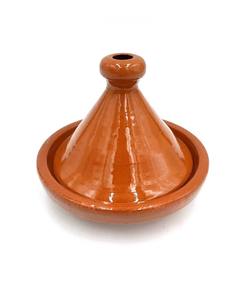 Tajín Marroquí Pequeño para Tapas y Aperitivos | Artesanía Única en Cerámica | Apto para Cocinar