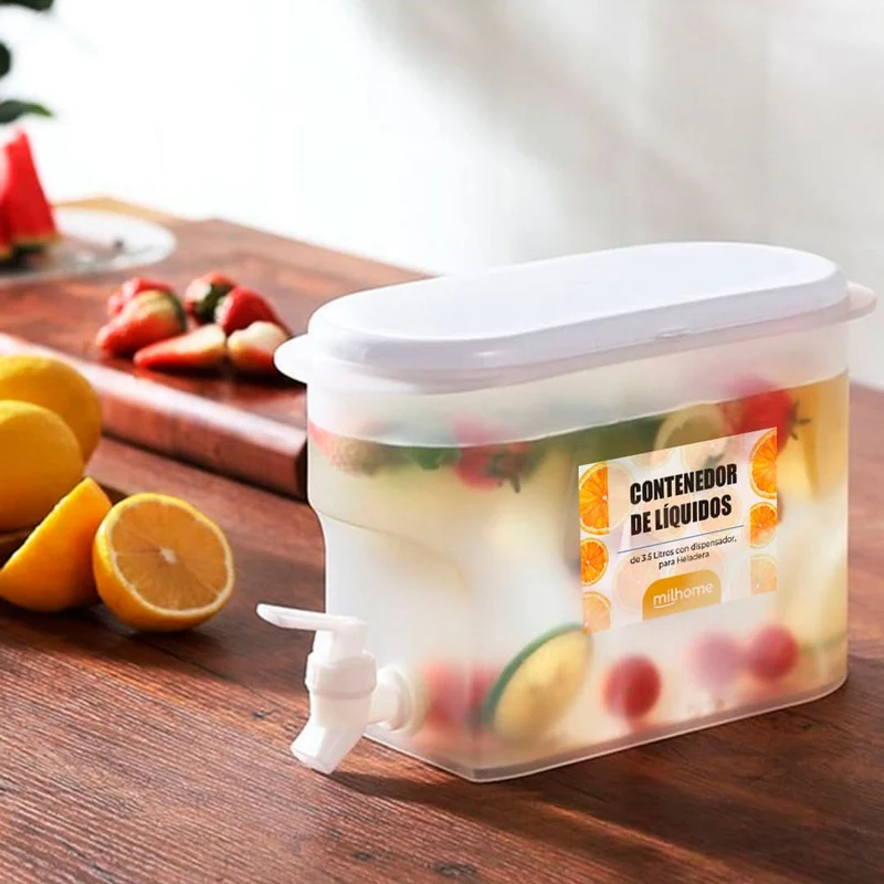 Contenedor de Líquidos Milhome para Heladera de 2,5 Litros