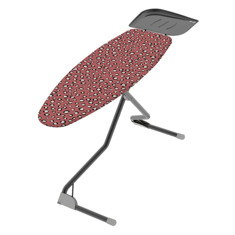 Colombo ATLANTIC - Tabla de planchar, Tabla de planchar plegable, 120x40 cm, altura regulable hasta 95 cm, funda para tabla de planchar 100% algodón